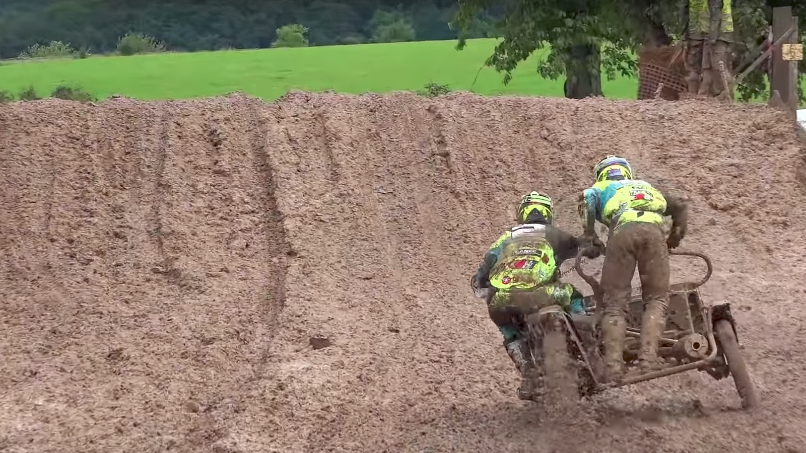 Sidecar motocross racing
